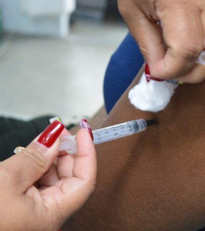 Saúde aplica 213 doses no Domingo da Vacinação